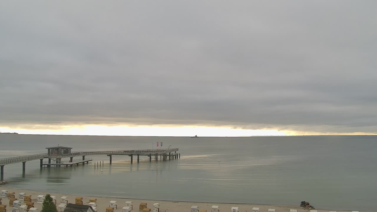 Archived image Webcam Scharbeutz: Bay of Lübeck