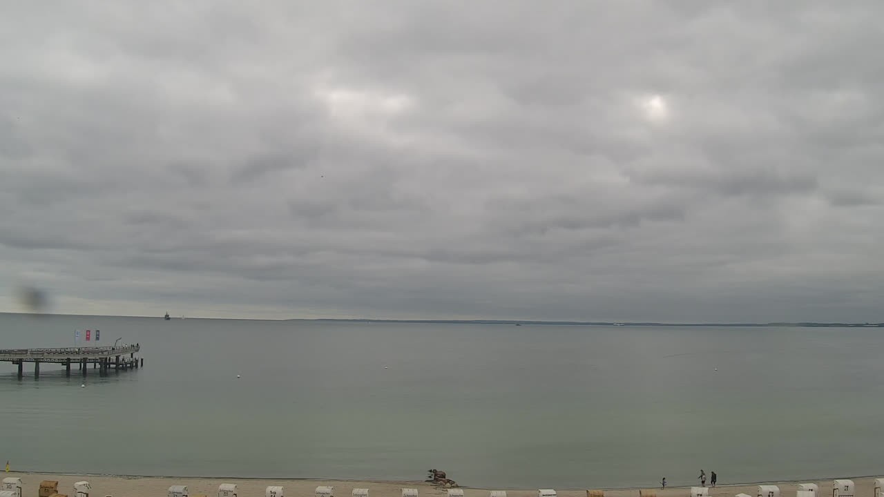 Archived image Webcam Scharbeutz: Bay of Lübeck