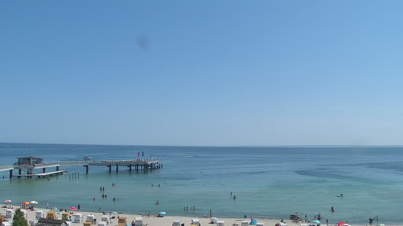 Archiv Foto Webcam Scharbeutz: Lübecker Bucht