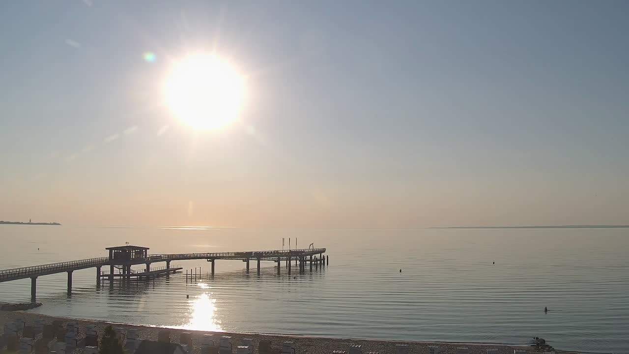 Archiv Foto Webcam Scharbeutz: Lübecker Bucht