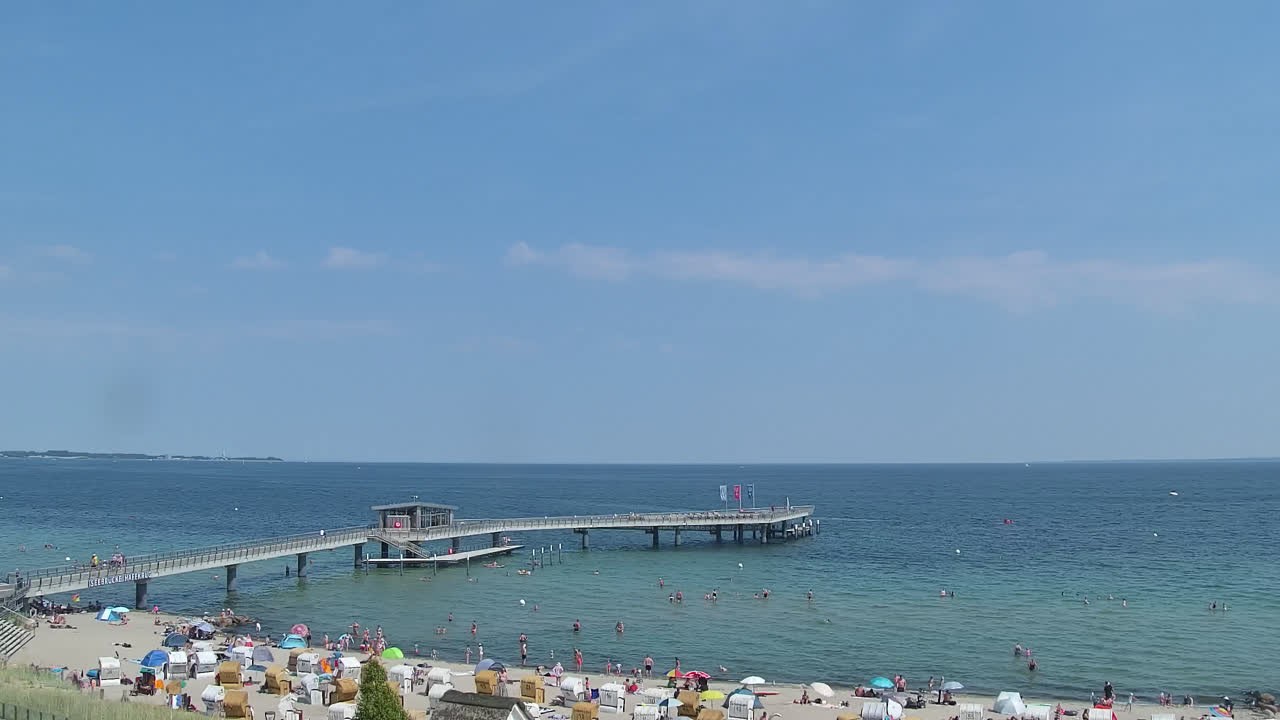 Archiv Foto Webcam Scharbeutz: Lübecker Bucht