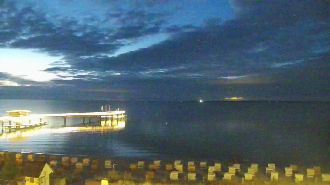 Archived image Webcam Scharbeutz: Bay of Lübeck