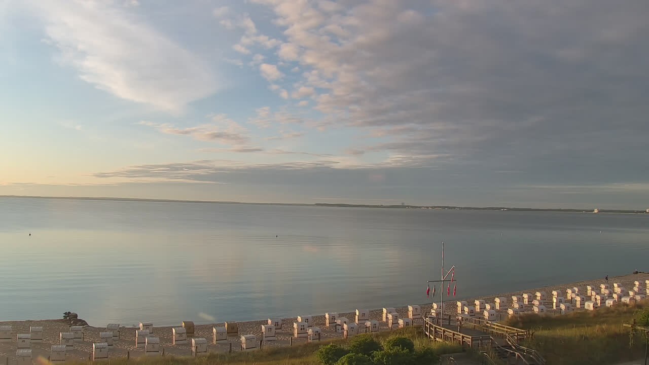 Archived image Webcam Scharbeutz: Bay of Lübeck