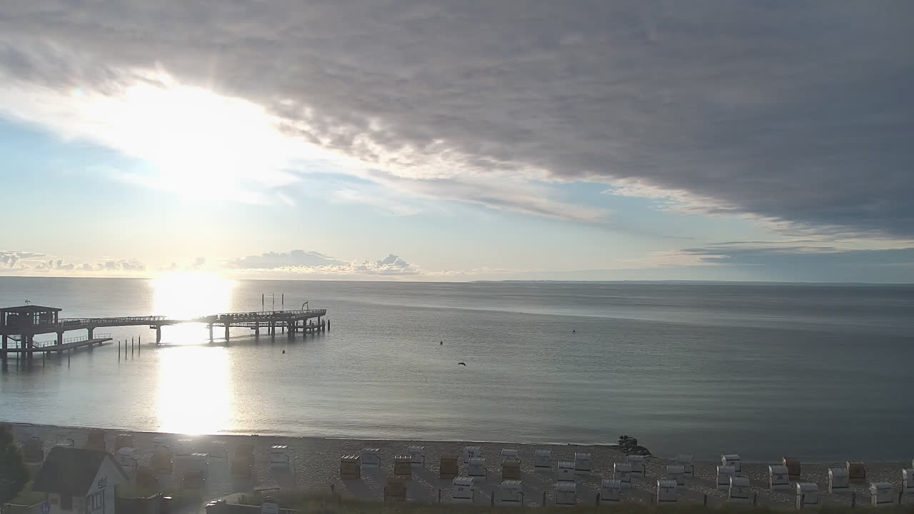 Archived image Webcam Scharbeutz: Bay of Lübeck