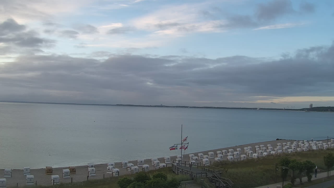 Archived image Webcam Scharbeutz: Bay of Lübeck