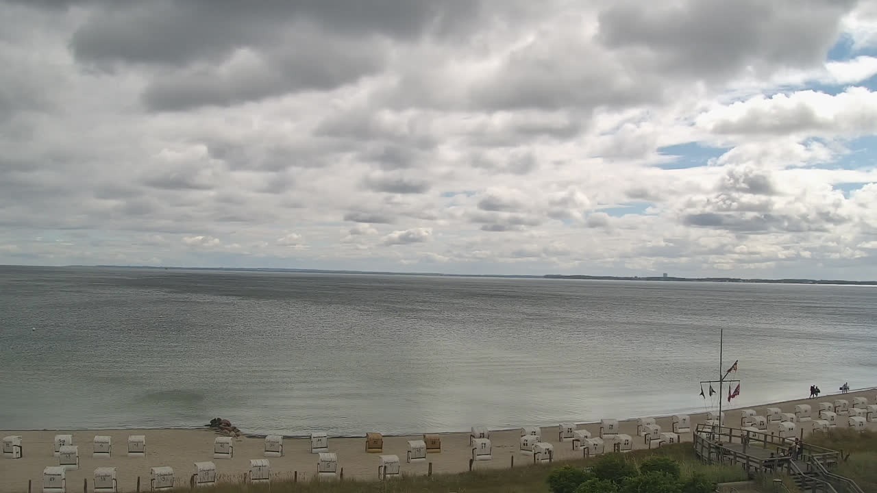 Archived image Webcam Scharbeutz: Bay of Lübeck