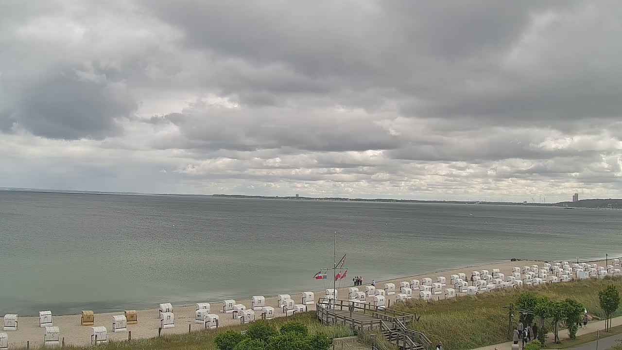 Archived image Webcam Scharbeutz: Bay of Lübeck