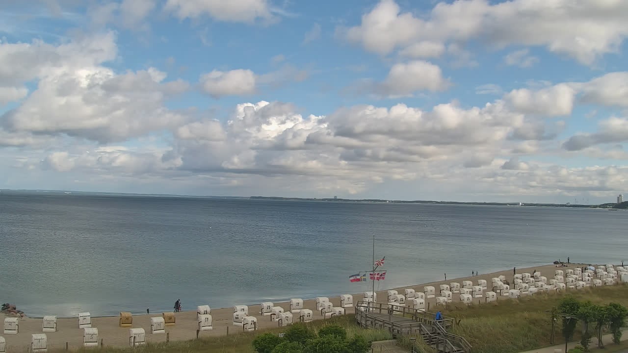 Archived image Webcam Scharbeutz: Bay of Lübeck