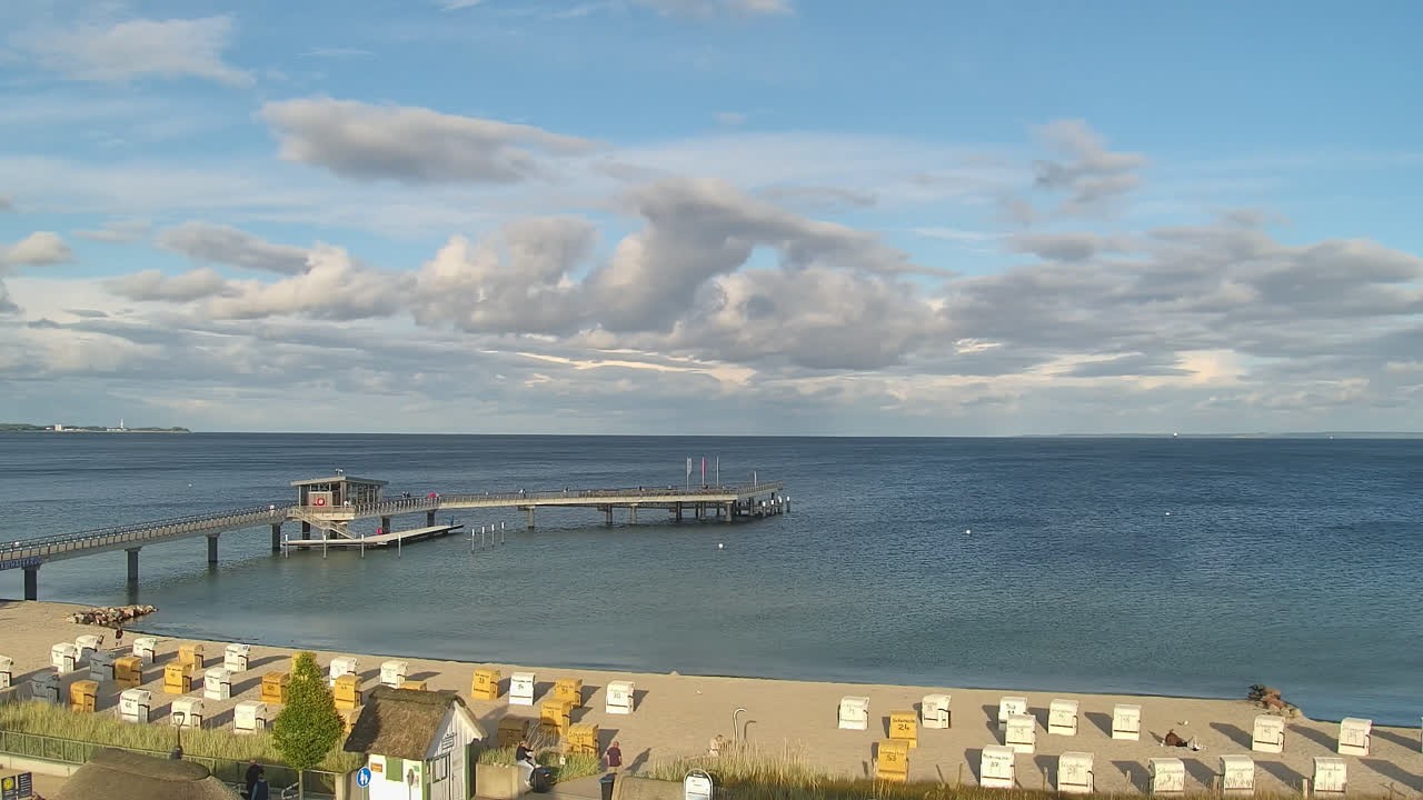 Archived image Webcam Scharbeutz: Bay of Lübeck