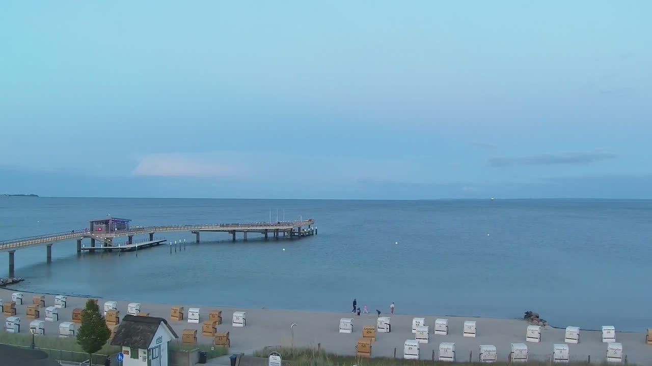 Archived image Webcam Scharbeutz: Bay of Lübeck