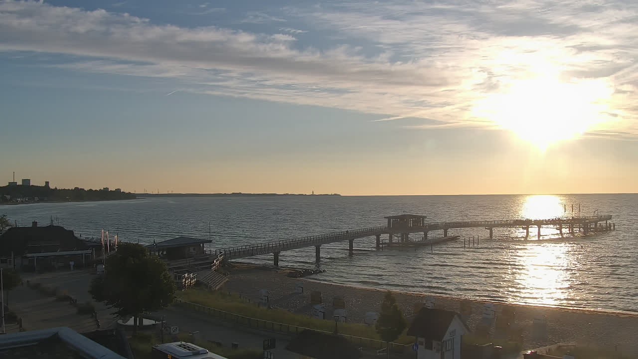 Archiv Foto Webcam Scharbeutz: Lübecker Bucht