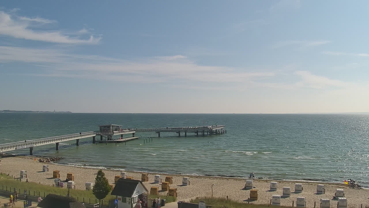 Archiv Foto Webcam Scharbeutz: Lübecker Bucht