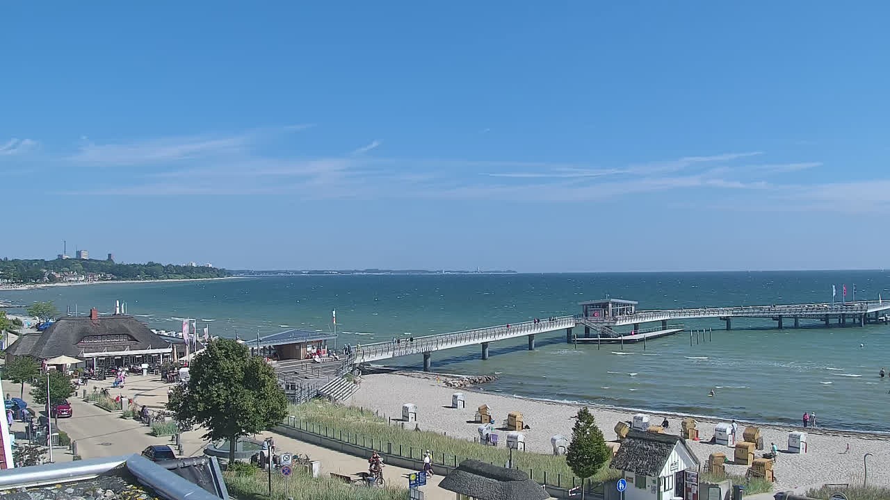 Archiv Foto Webcam Scharbeutz: Lübecker Bucht