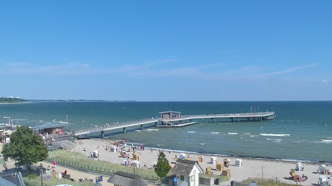 Archiv Foto Webcam Scharbeutz: Lübecker Bucht