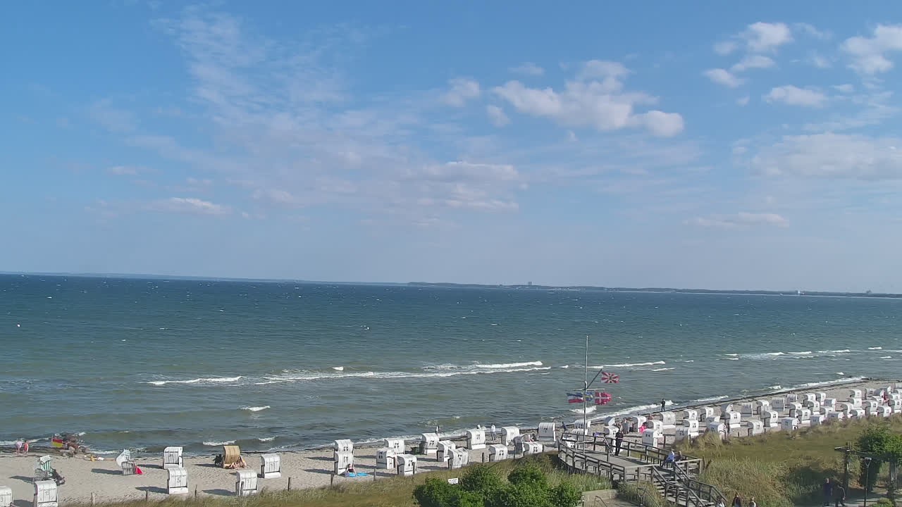 Archiv Foto Webcam Scharbeutz: Lübecker Bucht
