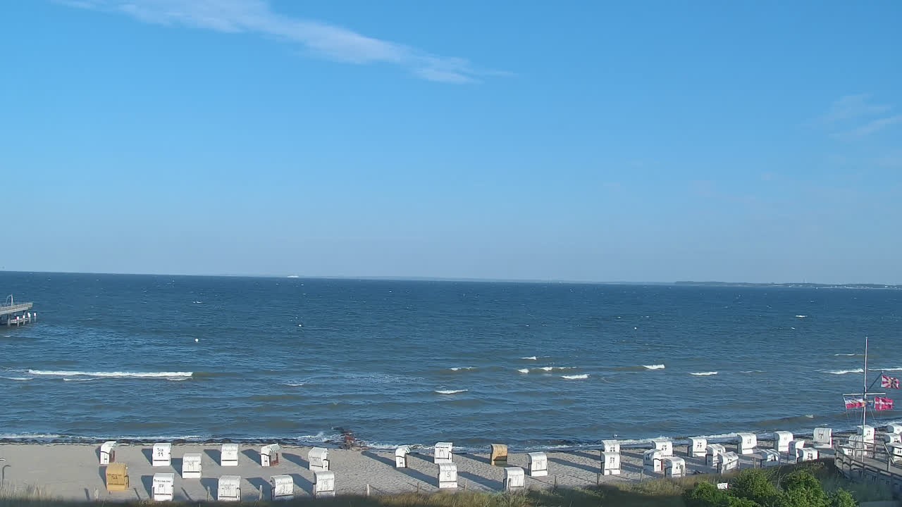 Archiv Foto Webcam Scharbeutz: Lübecker Bucht
