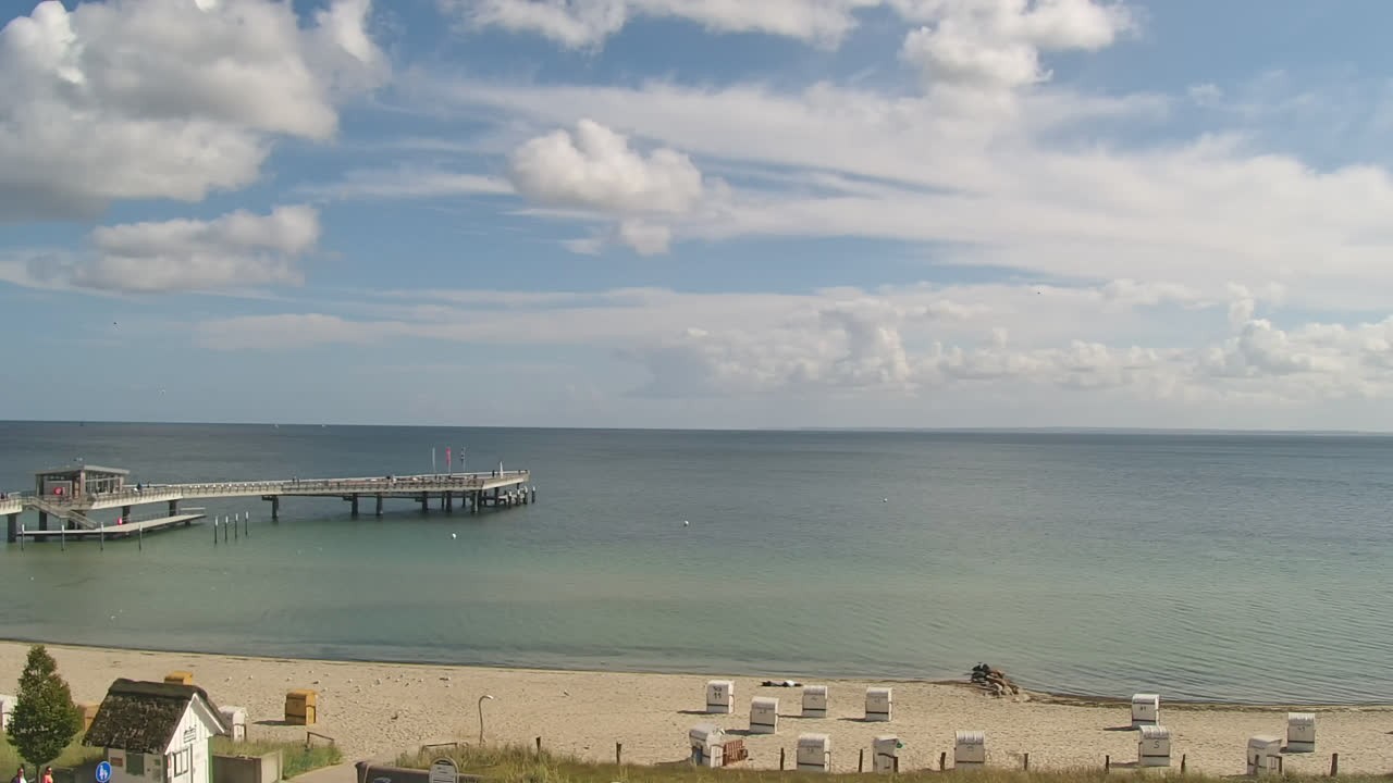 Archiv Foto Webcam Scharbeutz: Lübecker Bucht