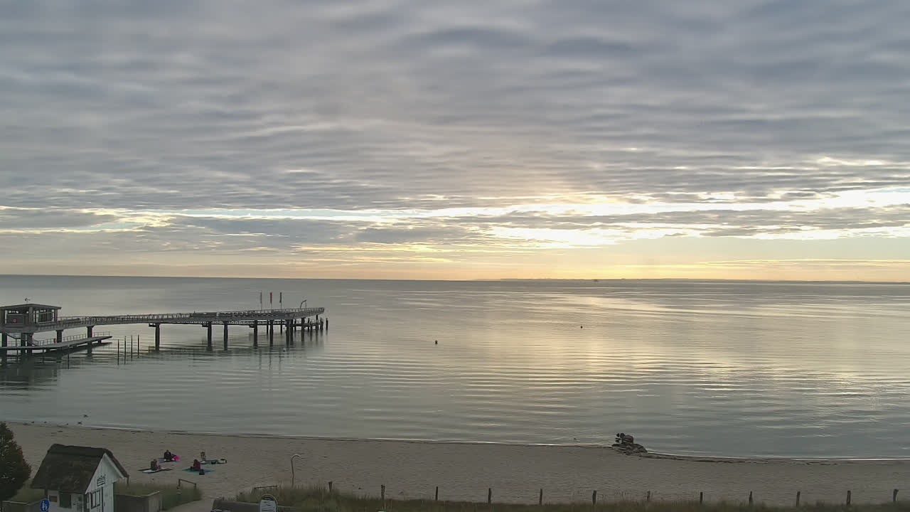 Archived image Webcam Scharbeutz: Bay of Lübeck