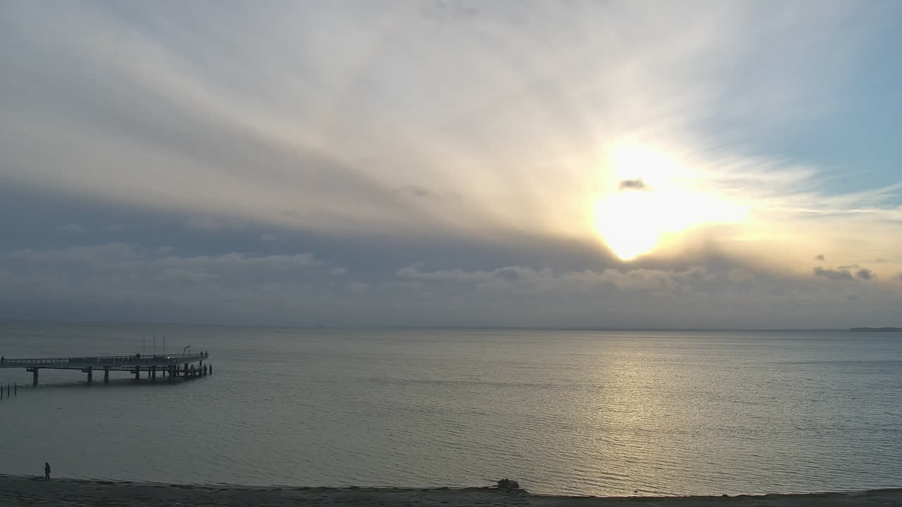 Archived image Webcam Scharbeutz: Bay of Lübeck