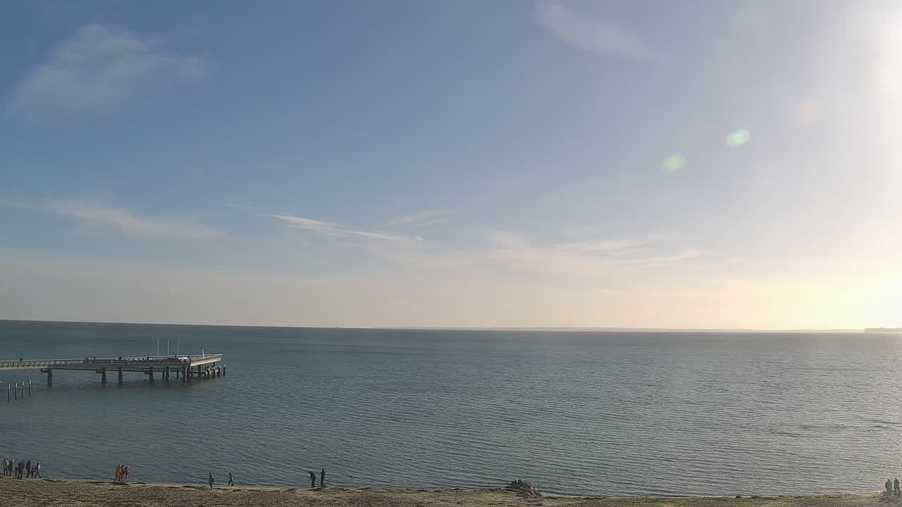 Archived image Webcam Scharbeutz: Bay of Lübeck