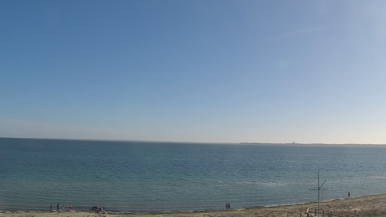 Archived image Webcam Scharbeutz: Bay of Lübeck