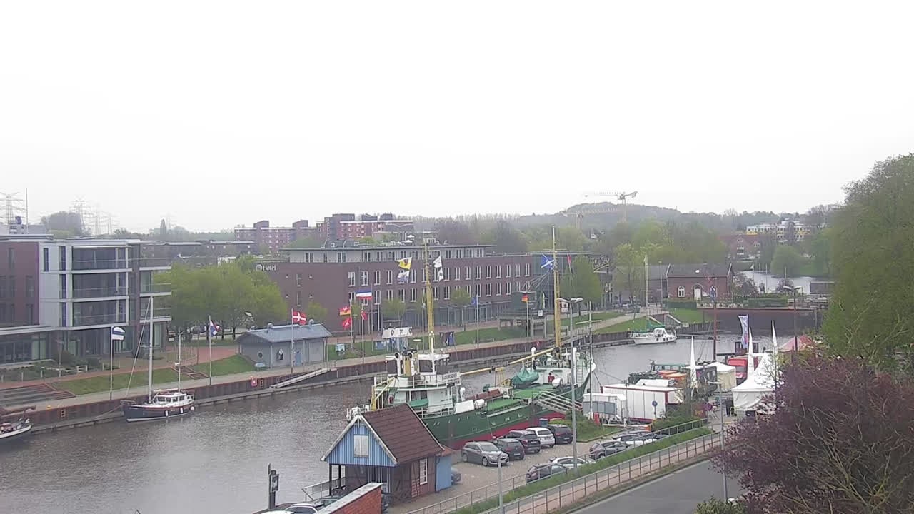 Archiv Foto Webcam Stade: Am Stadthafen