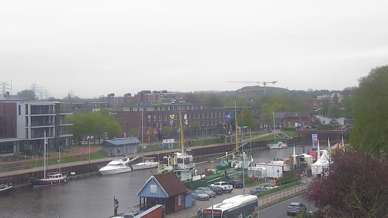 Archiv Foto Webcam Stade: Am Stadthafen