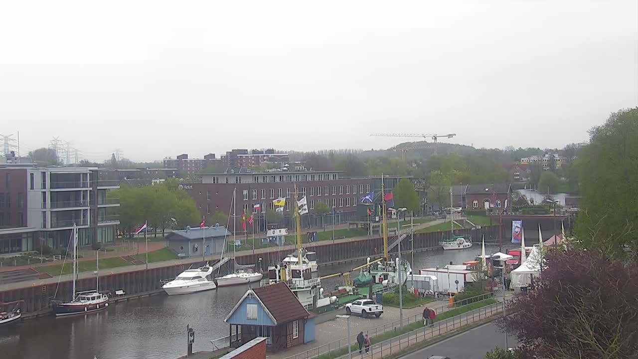 Archiv Foto Webcam Stade: Am Stadthafen