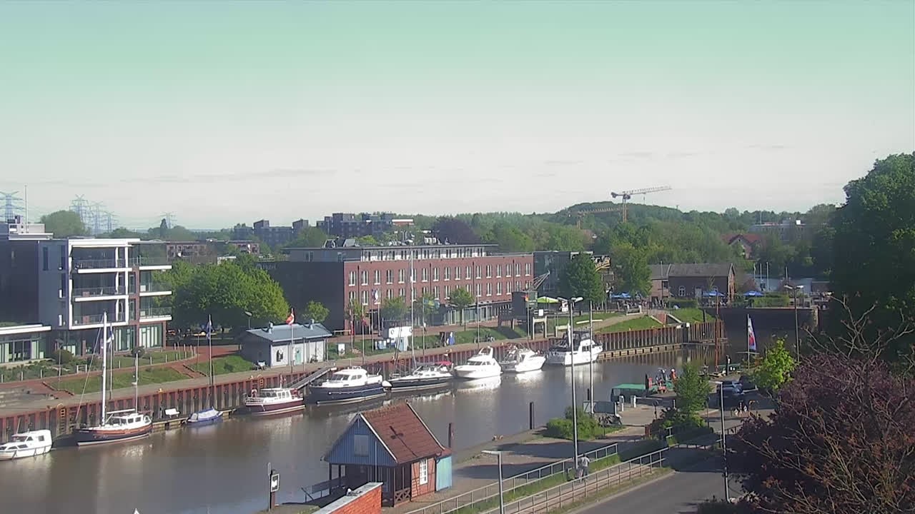 Archiv Foto Webcam Stade: Am Stadthafen