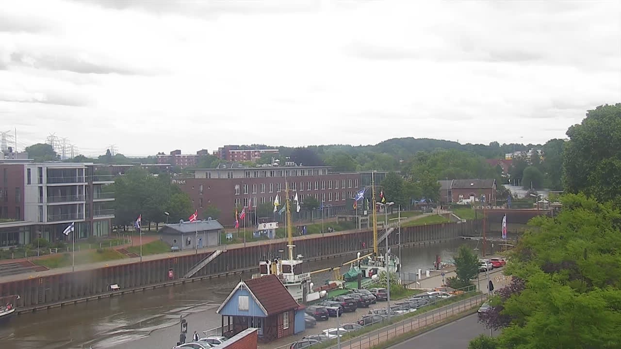 Archiv Foto Webcam Stade: Am Stadthafen