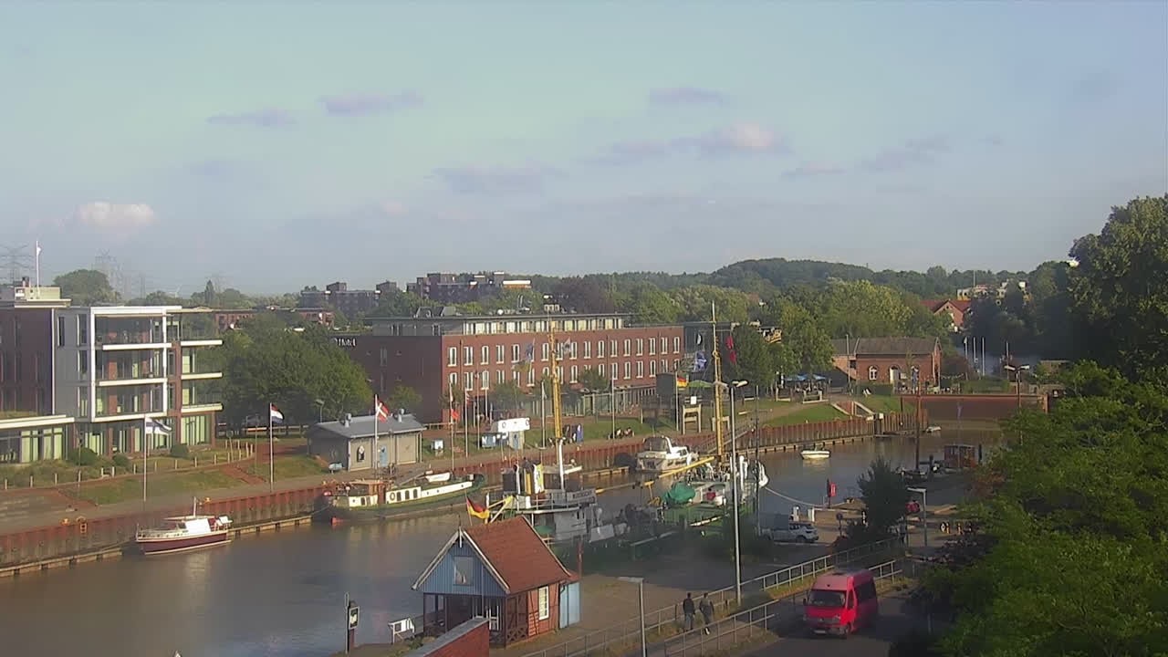 Archiv Foto Webcam Stade: Am Stadthafen
