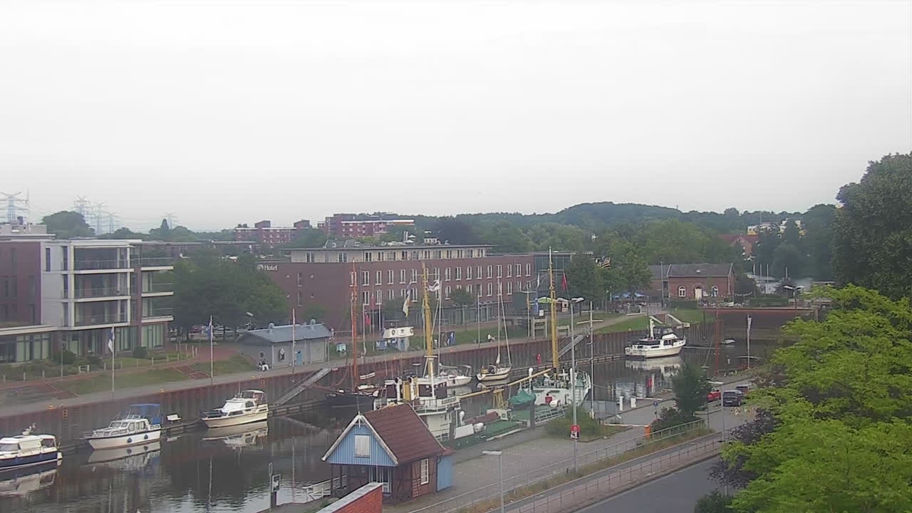 Archiv Foto Webcam Stade: Am Stadthafen