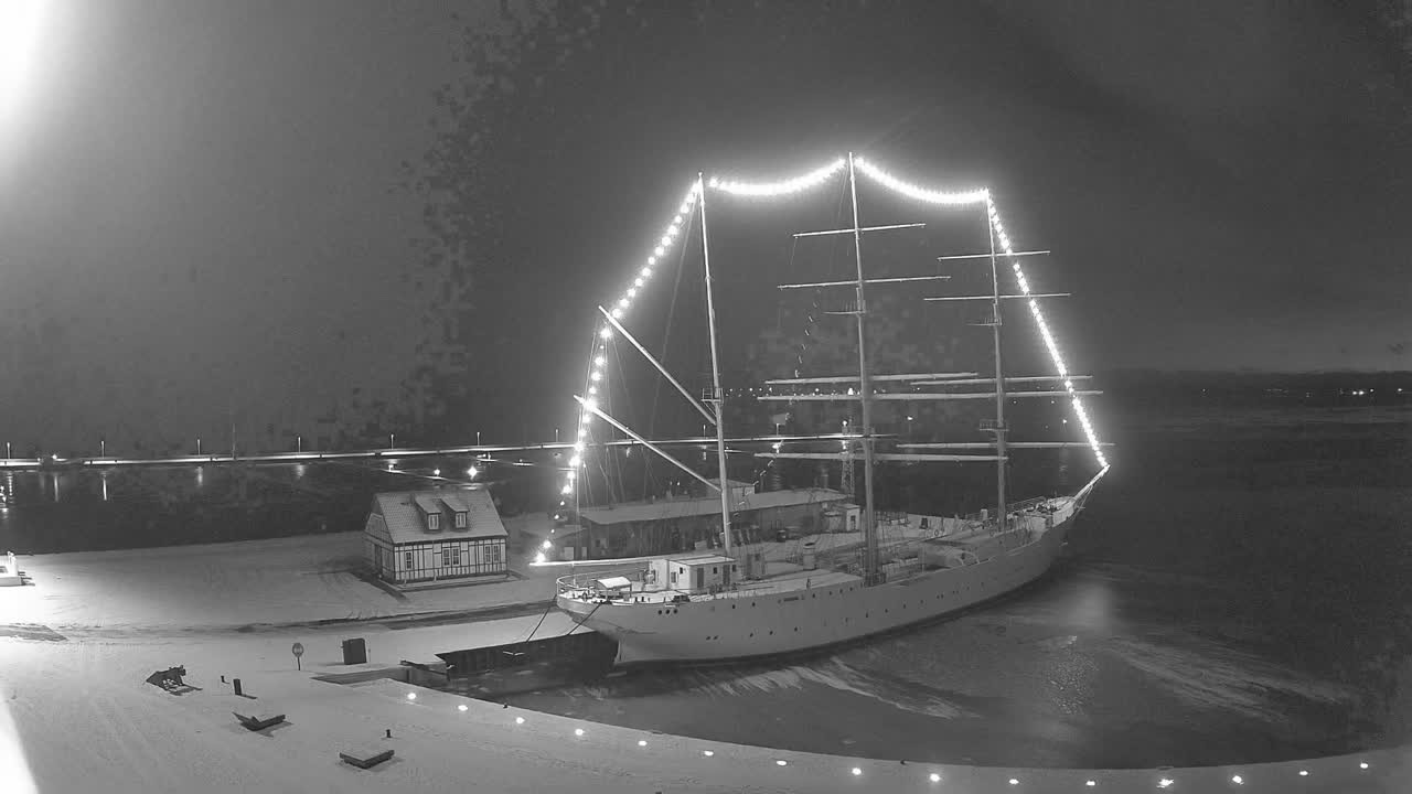 Archiv Foto Webcam Stralsund am Yachthafen