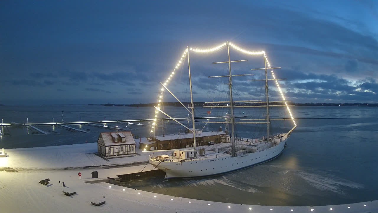 Archiv Foto Webcam Stralsund am Yachthafen