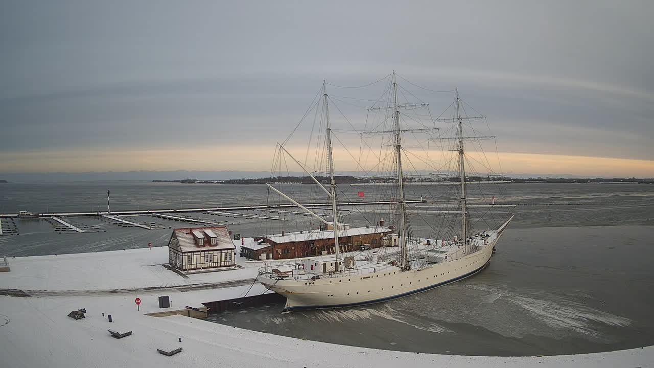 Archiv Foto Webcam Stralsund am Yachthafen