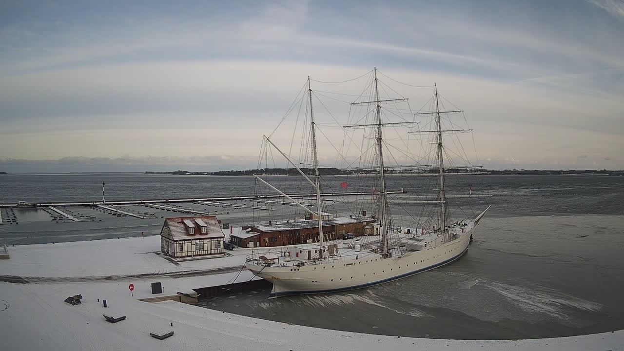 Archiv Foto Webcam Stralsund am Yachthafen