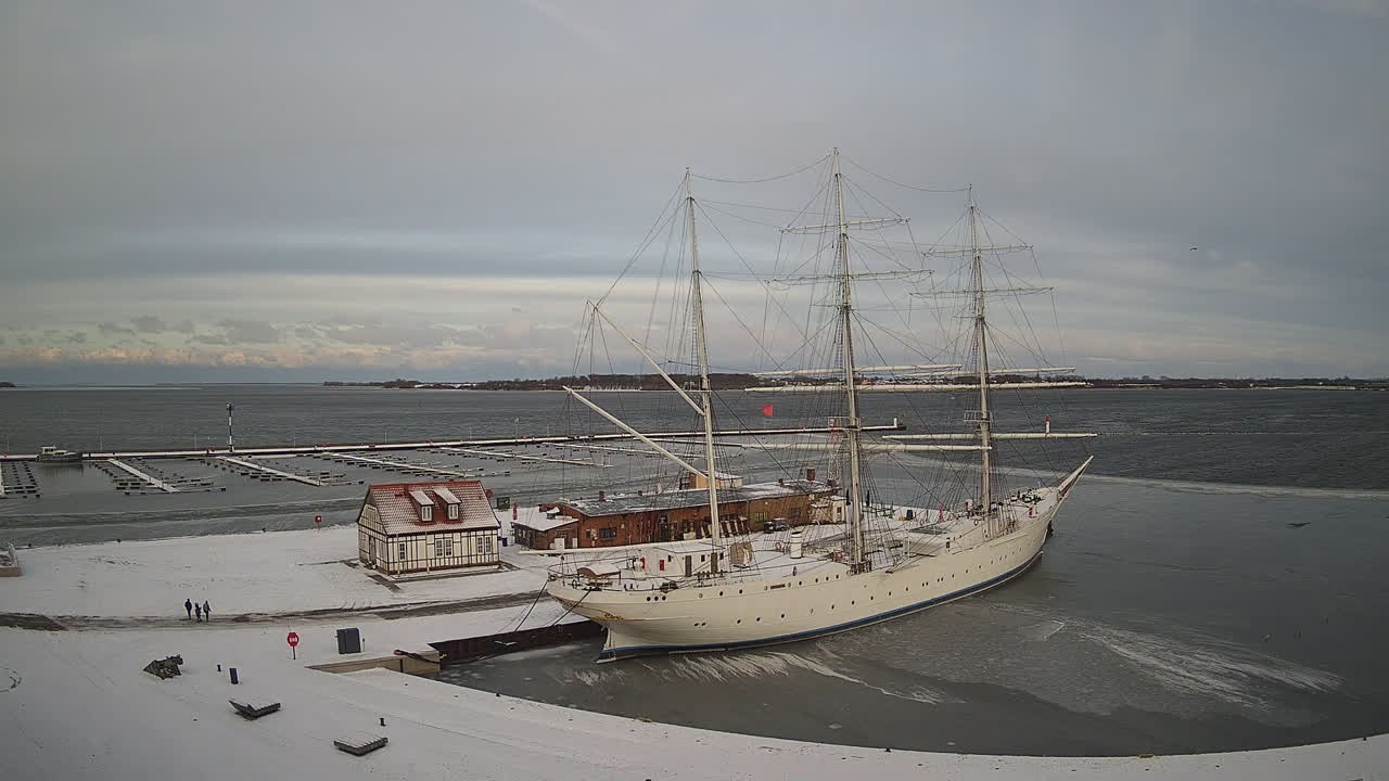 Archiv Foto Webcam Stralsund am Yachthafen