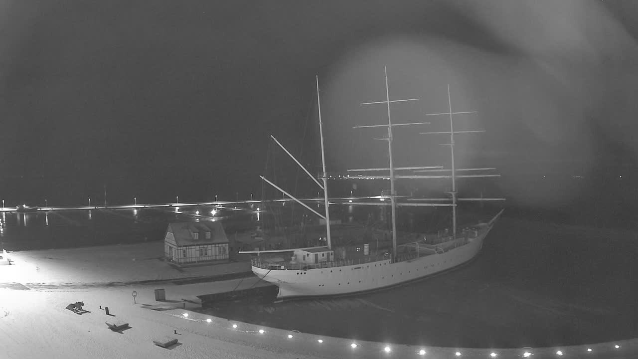 Archiv Foto Webcam Stralsund am Yachthafen