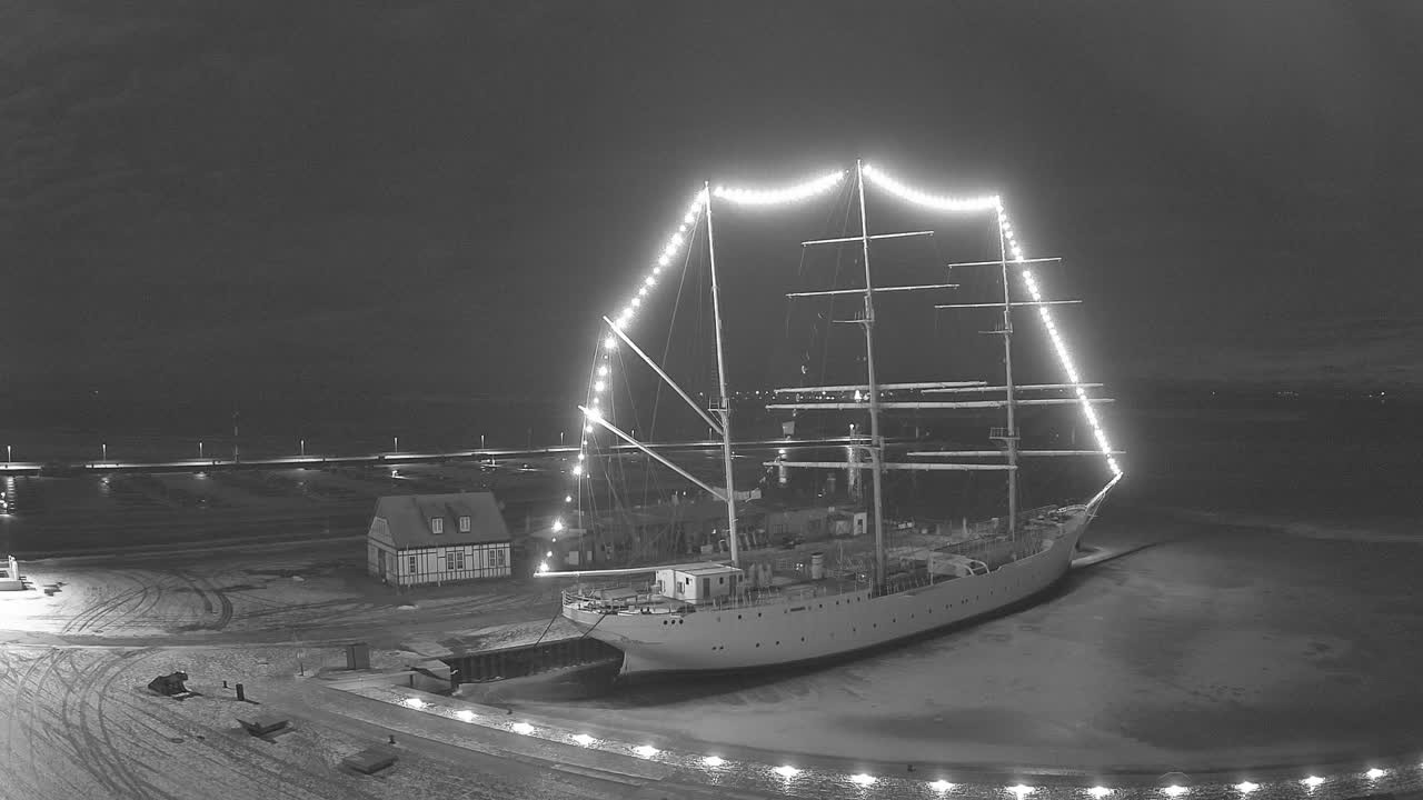 Archiv Foto Webcam Stralsund am Yachthafen