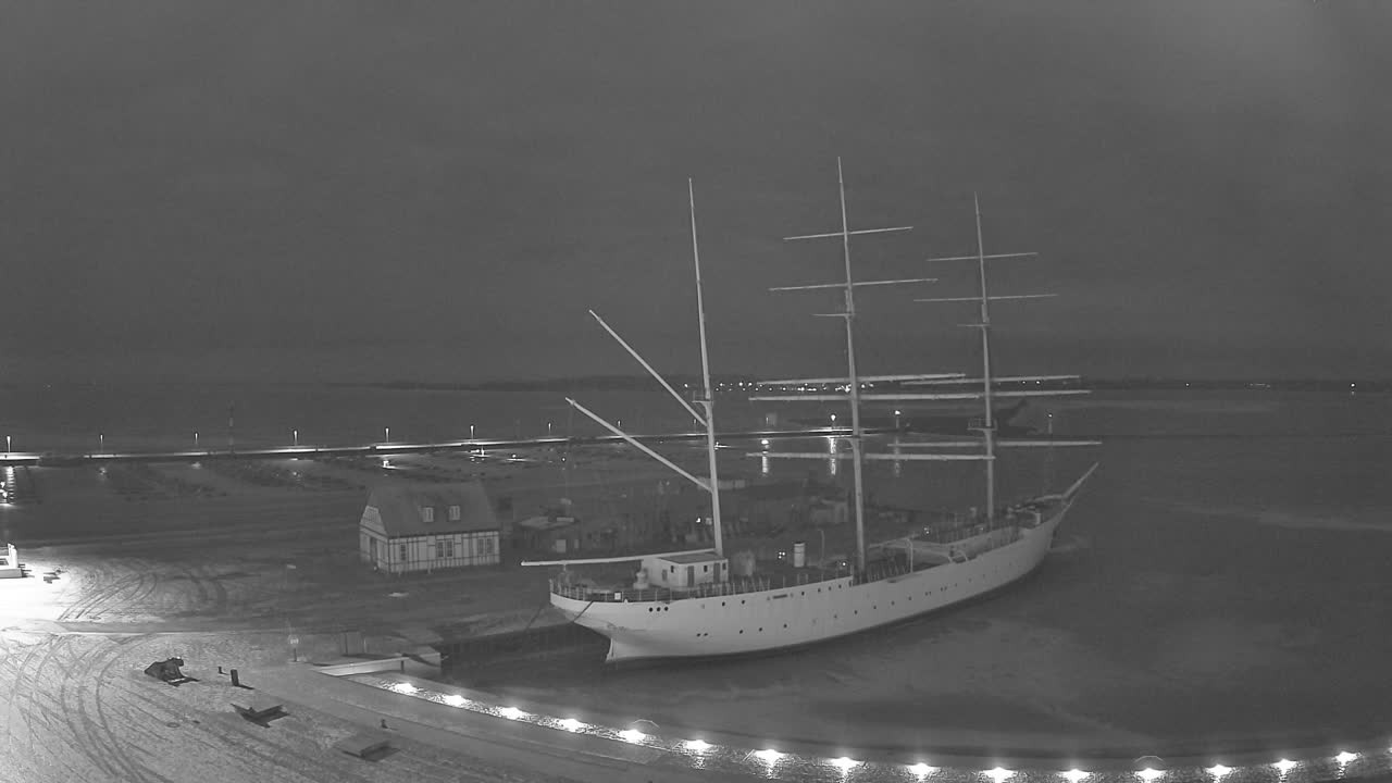 Archiv Foto Webcam Stralsund am Yachthafen
