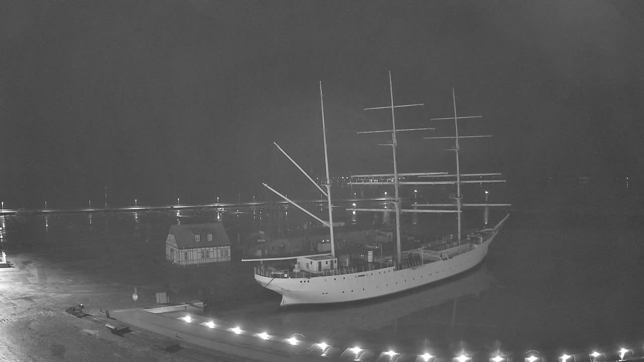 Archiv Foto Webcam Stralsund am Yachthafen