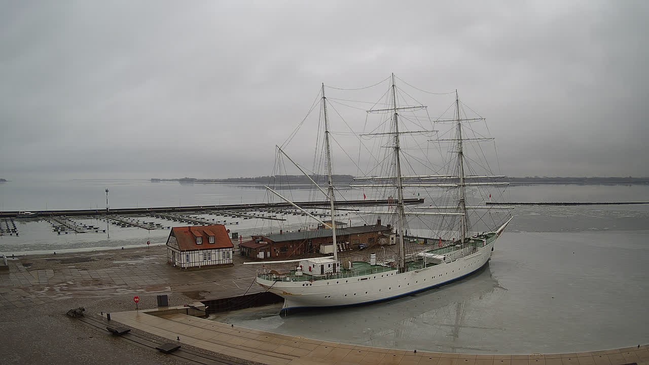Archiv Foto Webcam Stralsund am Yachthafen