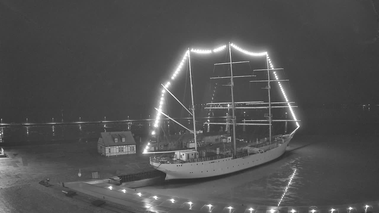 Archiv Foto Webcam Stralsund am Yachthafen