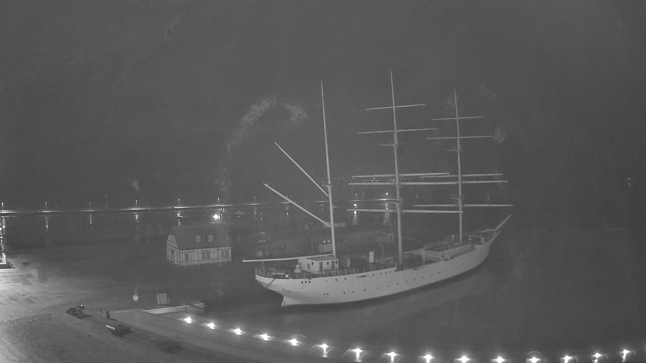Archiv Foto Webcam Stralsund am Yachthafen