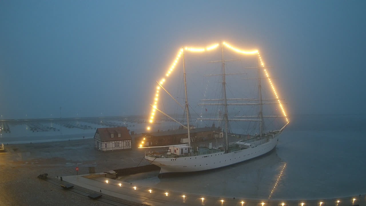 Archiv Foto Webcam Stralsund am Yachthafen