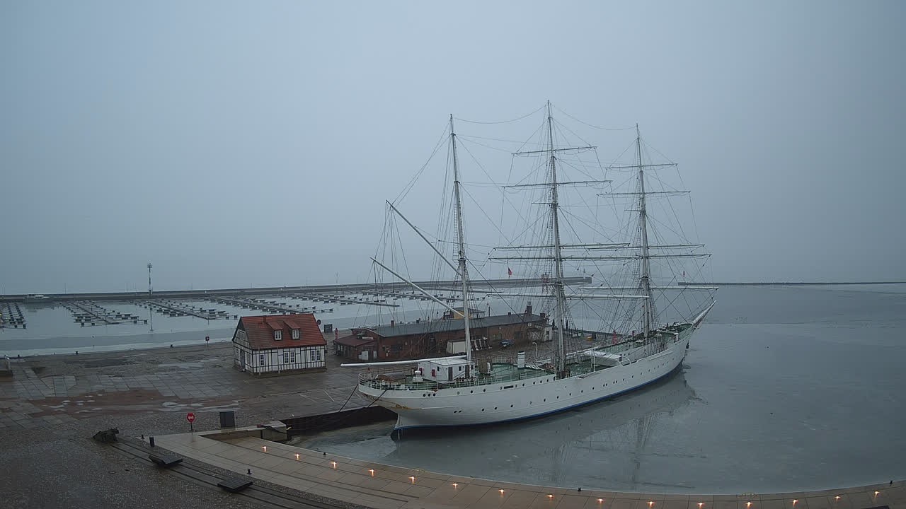 Archiv Foto Webcam Stralsund am Yachthafen