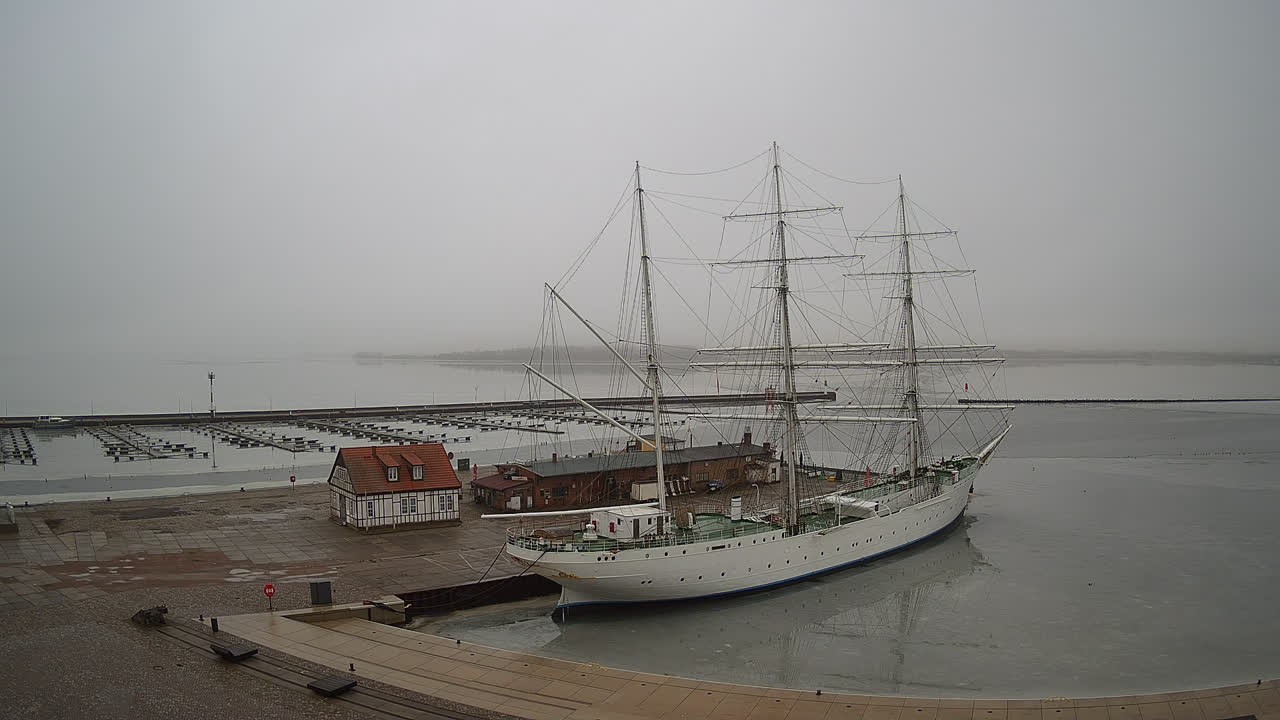 Archiv Foto Webcam Stralsund am Yachthafen