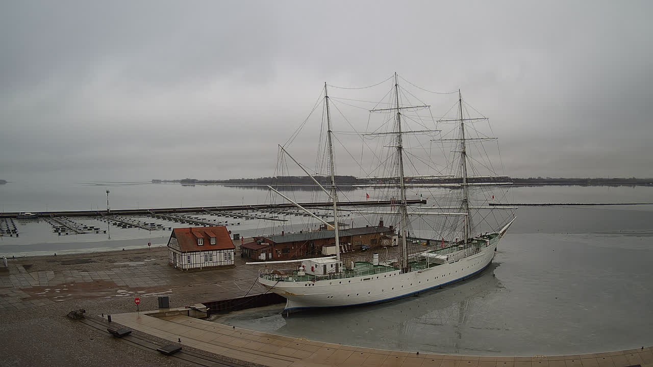Archiv Foto Webcam Stralsund am Yachthafen