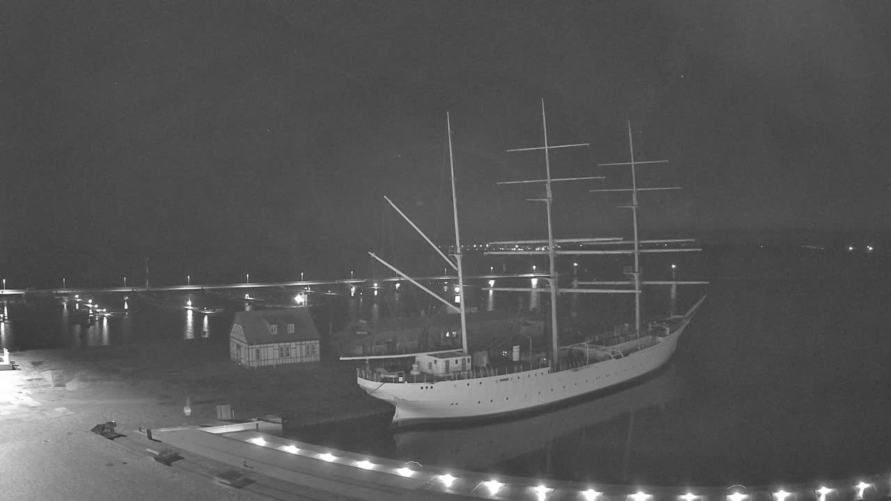 Archiv Foto Webcam Stralsund am Yachthafen