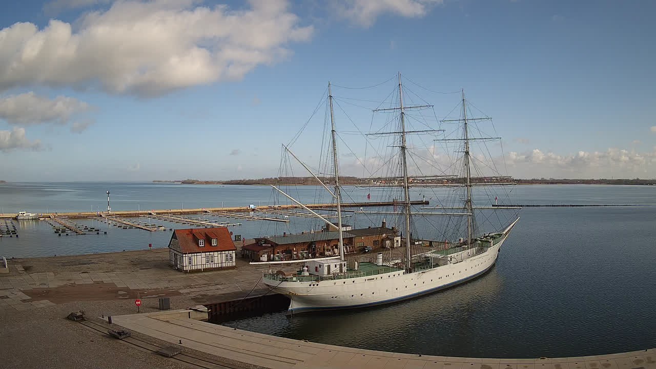 Archiv Foto Webcam Stralsund am Yachthafen